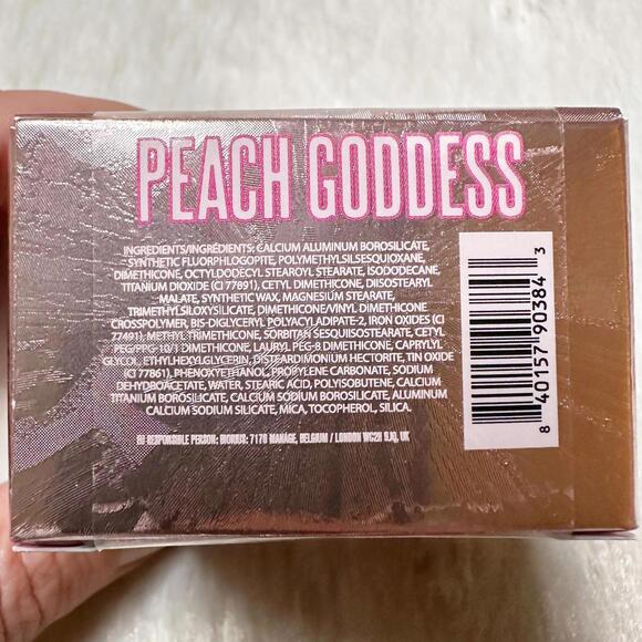 NIB Jeffree Star Eye Gloss Powder in Peach Goddess Full Size 4.5g - Picture 3 of 6